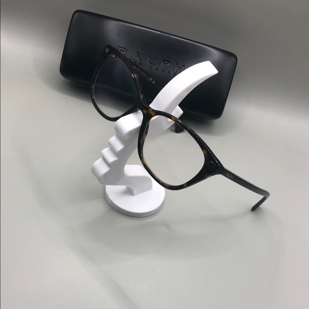 Ralph by Ralph Lauren RA7146 5003 Cat Eye Tortoise Glasses Frames 53-17-145 Case